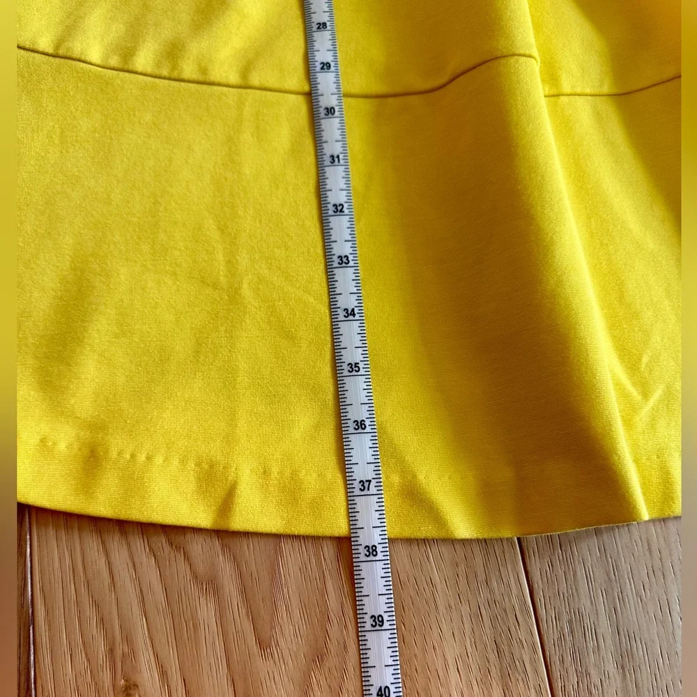 Banana Republic Ponte Cross-back Fit-and-Flare Dress in Tuscan Sun Sz 2 NWT - Picture 14 of 16